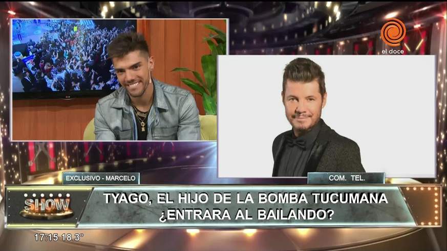 ¡Sorpresa! Tyago Griffo al Bailando 2017