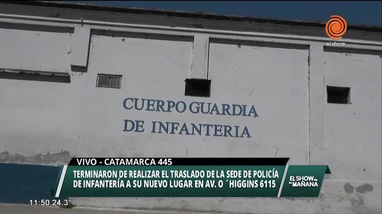 Policía de Infantería se traslada a nueva sede