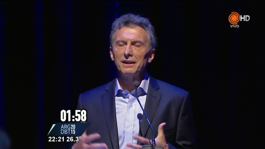 Debate: el cierre de Macri