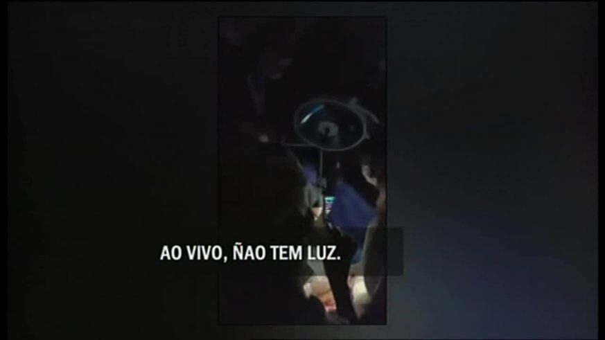 Hospital sin luz en medio de una operación