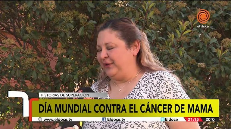 Una lucha incansable: Noelia superó el cáncer de mama