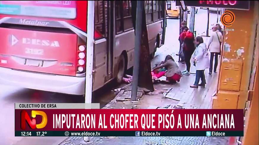 El fiscal imputó al chofer de Ersa