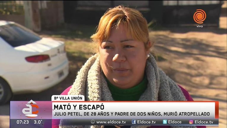 Piden ayuda para dar con el conductor que mató a un peatón en Villa Unión