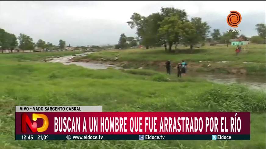 La familia del joven que cayó al Suquía está preocupada