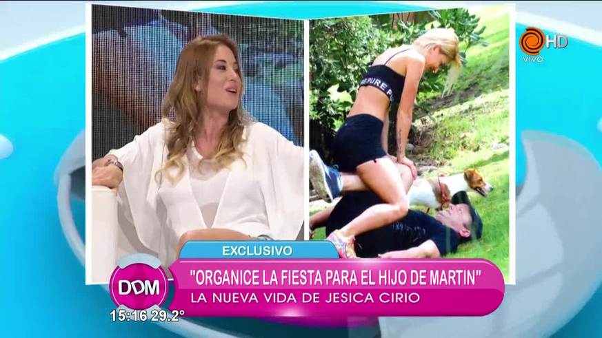 Jésica Cirio habló de su intimidad