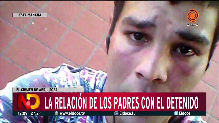 El padre de Abril Sosa contó que el asesino lo ayudó a buscarla