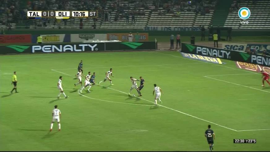 El golazo de Menéndez para Talleres