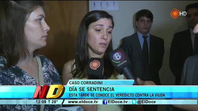 Día de sentencia en el caso Corradini