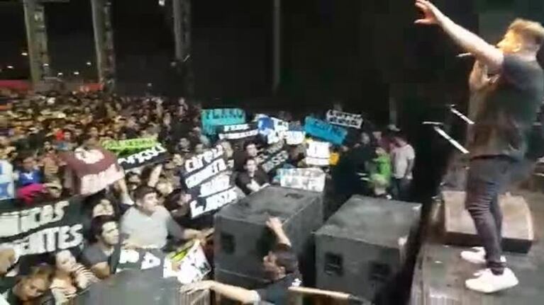 Damián hizo un tema para mencionar a su gente