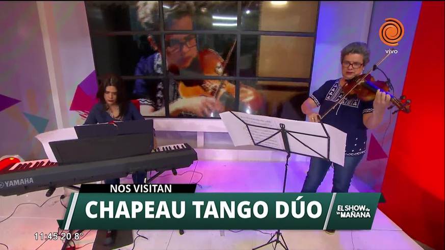 "Chapeau Tango Dúo" presenta su show