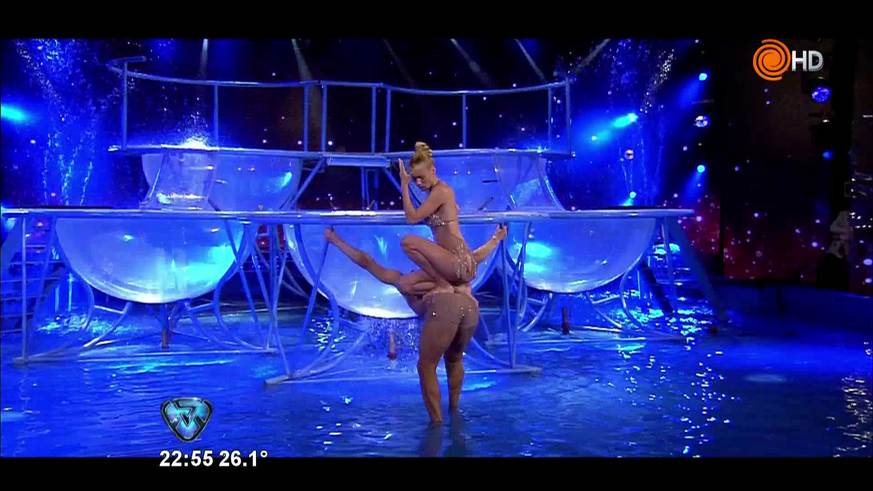 Nicole Neumann, el aquadance del escándalo