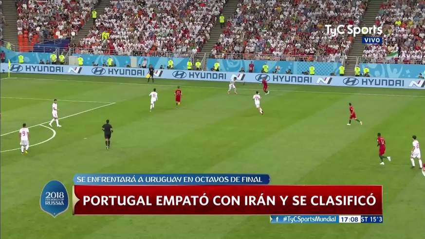 Los goles de España-Marruecos y Portugal-Irán