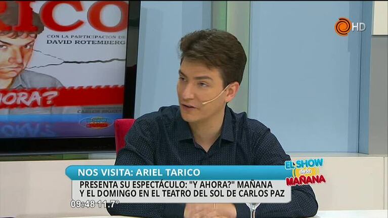Ariel Tarico presenta "¿Y ahora?"