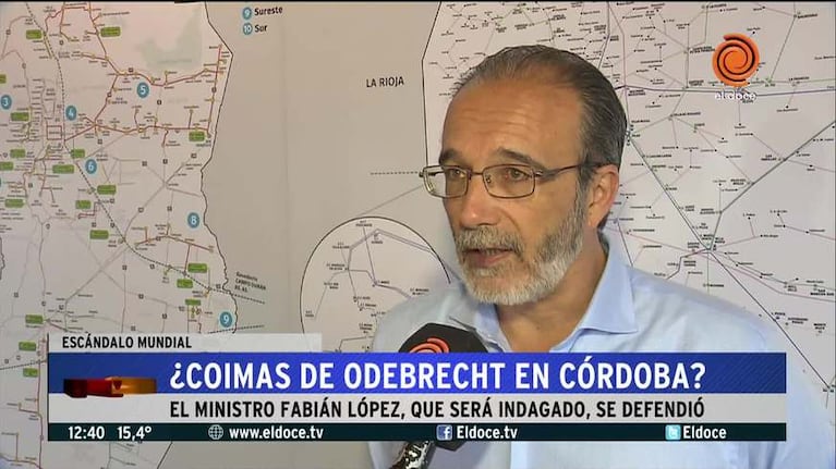 López se defendió del escándalo de Odebrecht