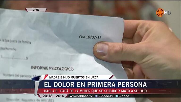 "Estuvo acorralada", dijo el papá de Mara