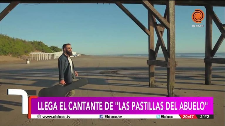 El líder de Las Pastillas del Abuelo presenta su disco solista