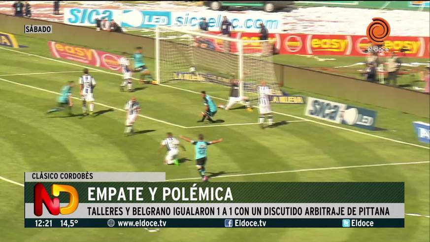 Las polémicas del clásico Talleres - Belgrano