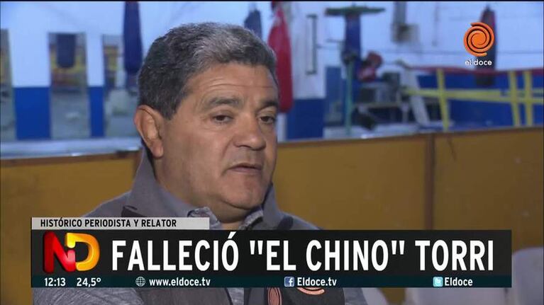 Falucho recordó al Chino Torri: "¡Qué ejemplo, por favor!"