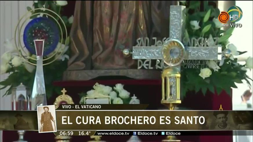 Cordobeses en la canonización de Brochero