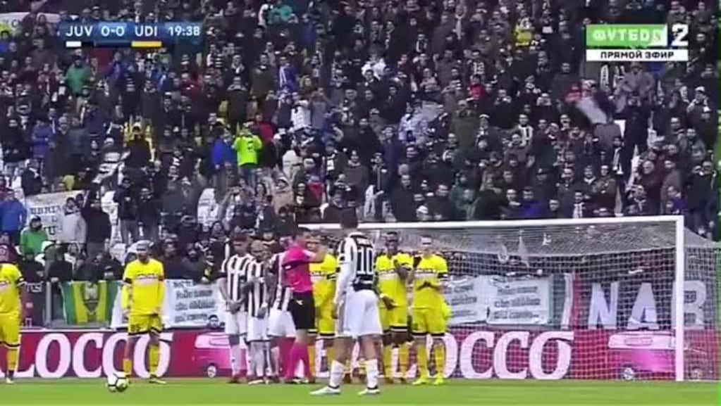 ¡Golazo! El preciso tiro libre de Dybala para la Juventus