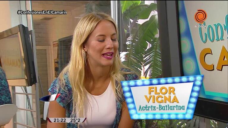 Flor Vigna: "Marcelo es un hombre muy simple"