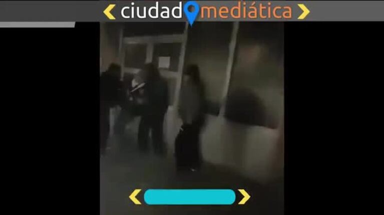 Represión policial a una manifestación en Santa Cruz