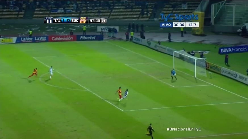 El gol de Strahman ante Boca Unidos