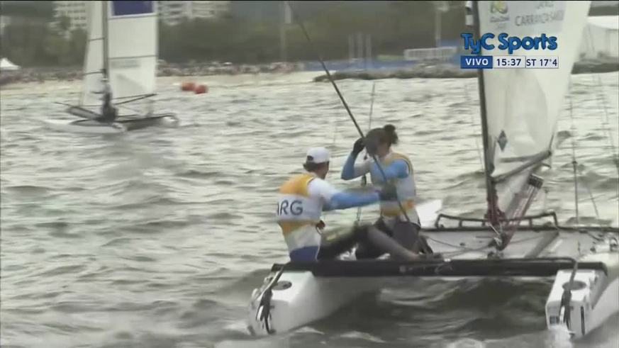 Oro para Lange y Carranza en vela