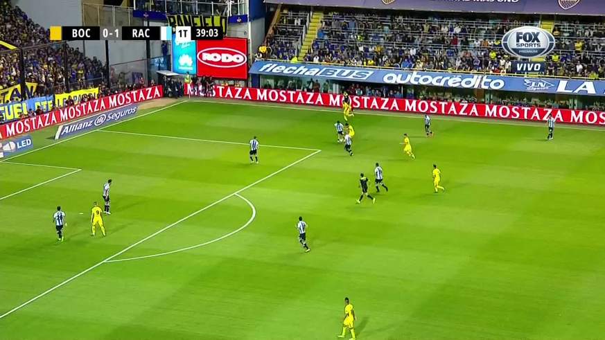 De penal, Benedetto empató para Boca contra Racing