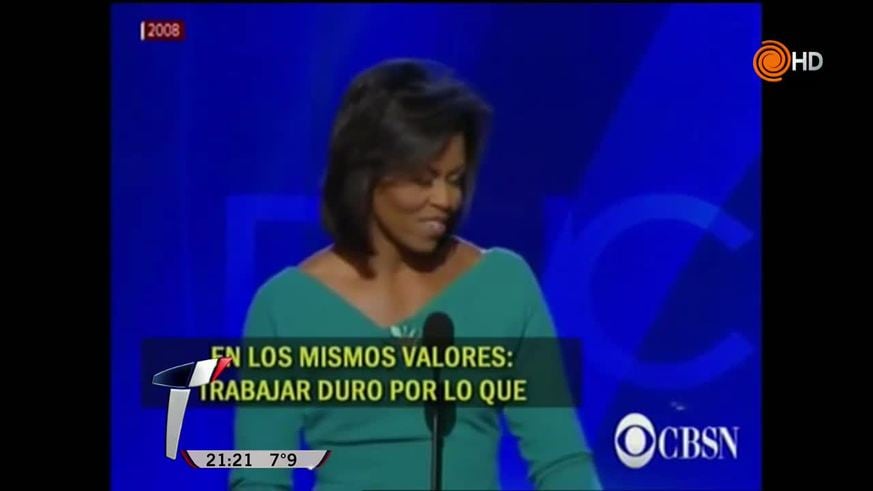 La mujer de Trump plagió a la de Obama