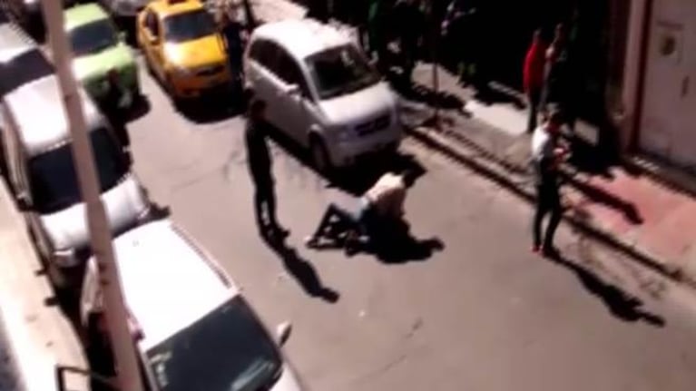 Vecinos atraparon a un ladrón en el centro