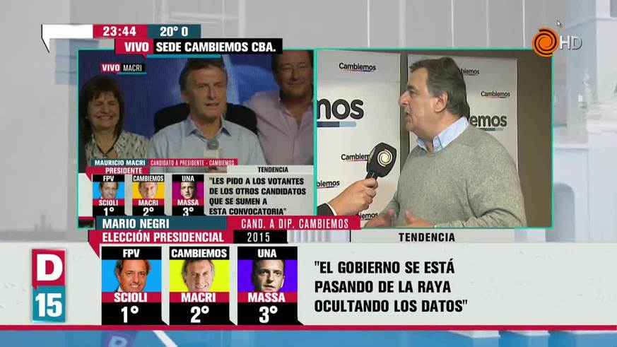 Negri: "No hay que mandar a la gente a votar"