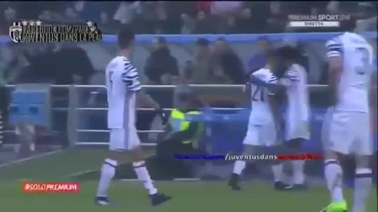Dybala rechazó el saludo del técnico de Juventus