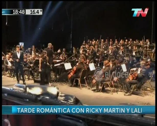 Ricky Martin y Lali Espósito