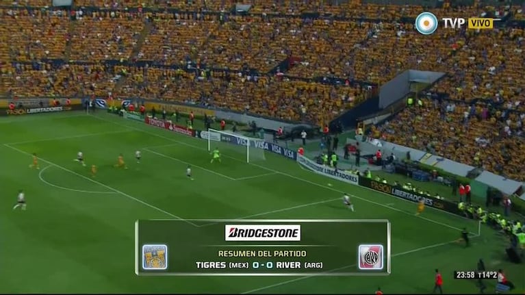El resumen de Tigres 0-0 River