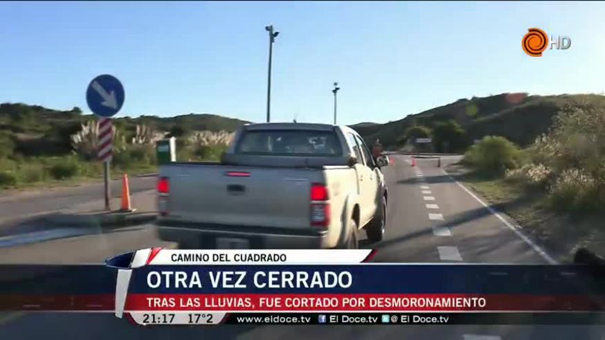 El Camino al Cuadrado, otra vez cerrado