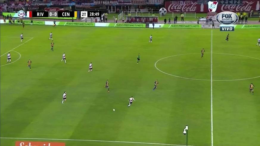 Los goles de Borré y Pratto para River