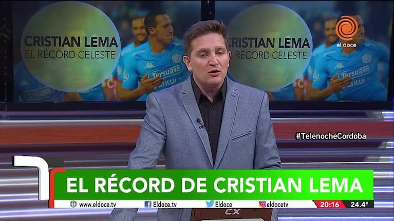 Los tantos de Lema en Belgrano, el defensor más goleador