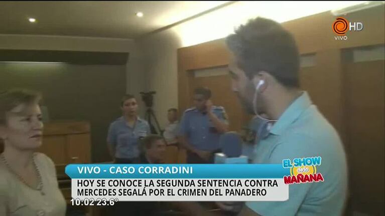 Caso Corradini, habla Mercedes Segalá principal acusada