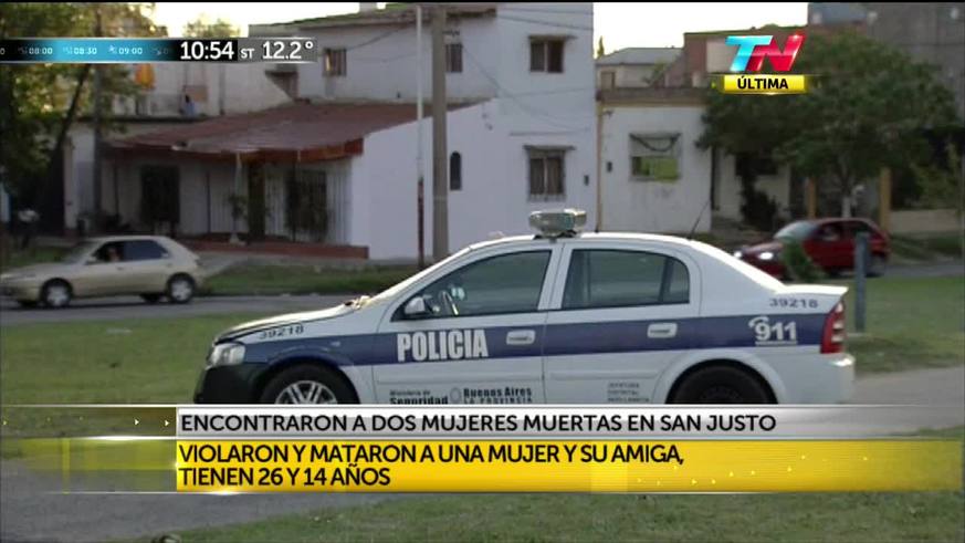 Hallaron muertas a dos mujeres en San Justo