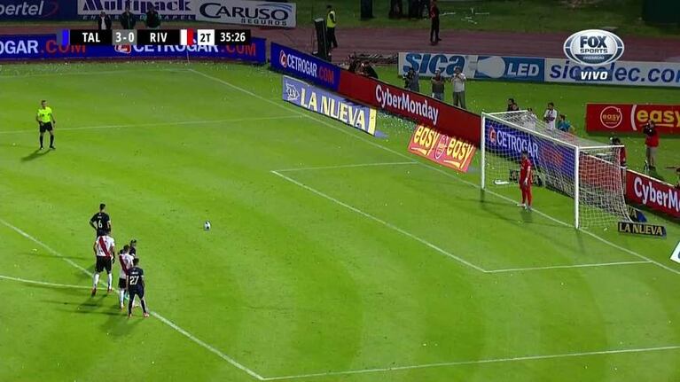 Lucas Olaza cerró la goleada de Talleres a River