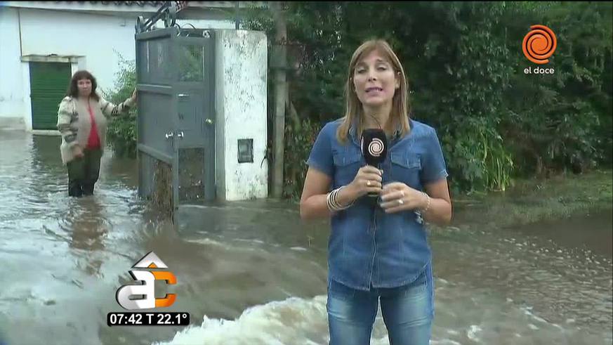 La tormenta provocó un desastre en Mi Valle Golf