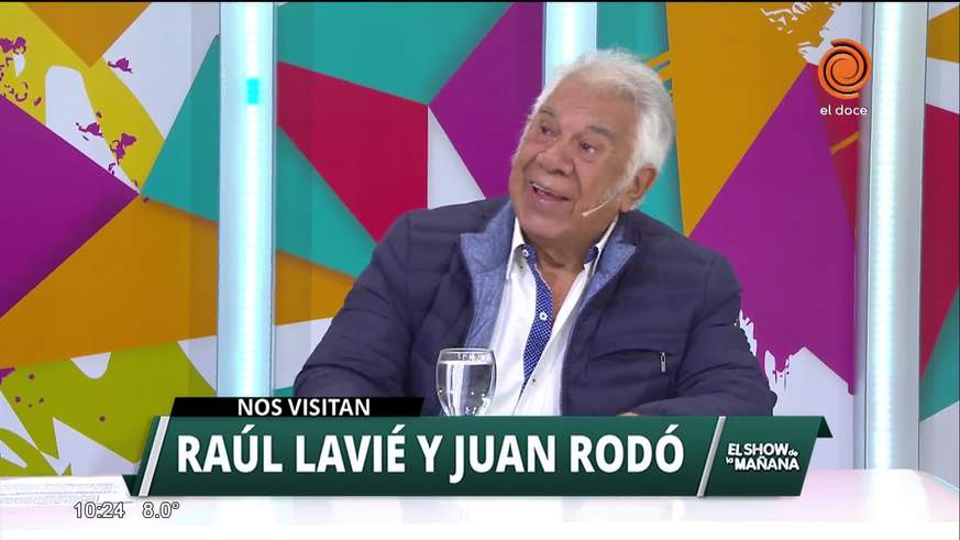 Raúl Lavié y Juan Rodó en el Show