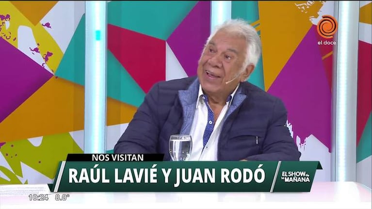 Raúl Lavié y Juan Rodó en el Show