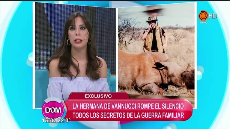 La hermana de Victoria Vannucci rompió el silencio