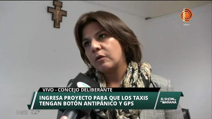 Botón antipánico y GPS para taxis