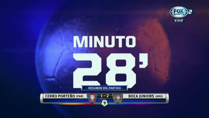 El 2-1 de Boca a Cerro Porteño