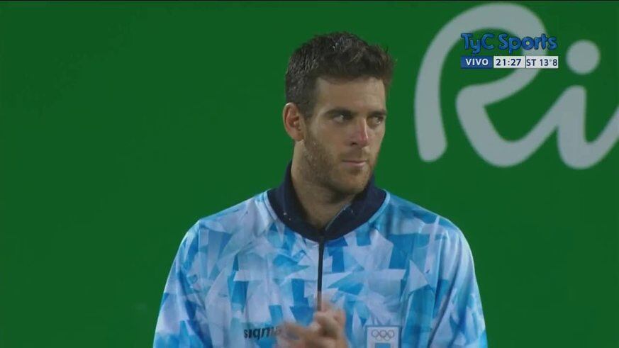 Del Potro se quedó con la medalla de plata