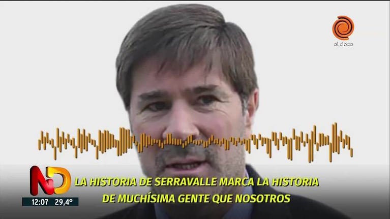 Los polémicos dichos del fiscal Senestrari sobre Ricardo Serravalle