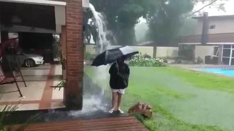 El niño que sobrevivió a un rayo